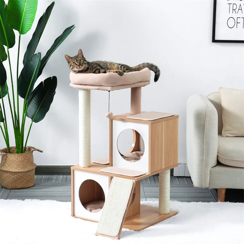 Unique Design Cat Scratcher Climbing Frame Pet Supplies   Small Cat House