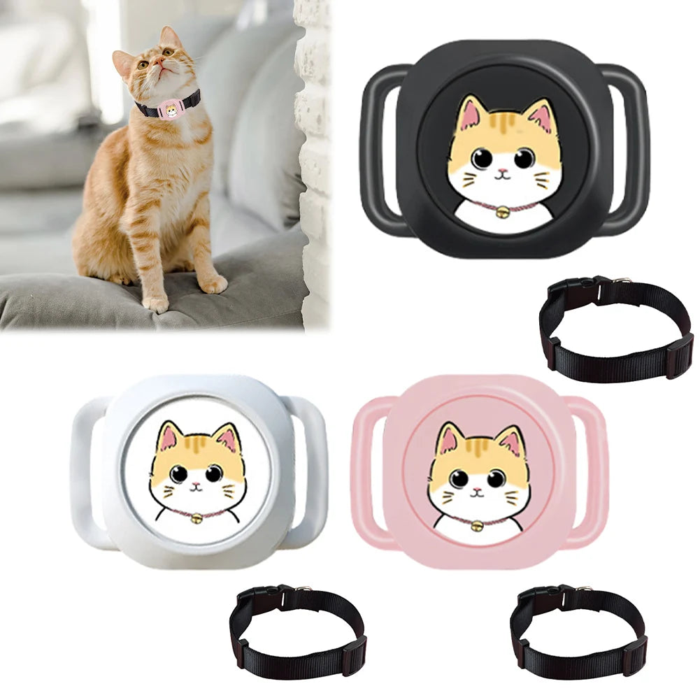 Pet Anti-Lost GPS Tracker BT Smart Locator  Global Location Tracker For Cats