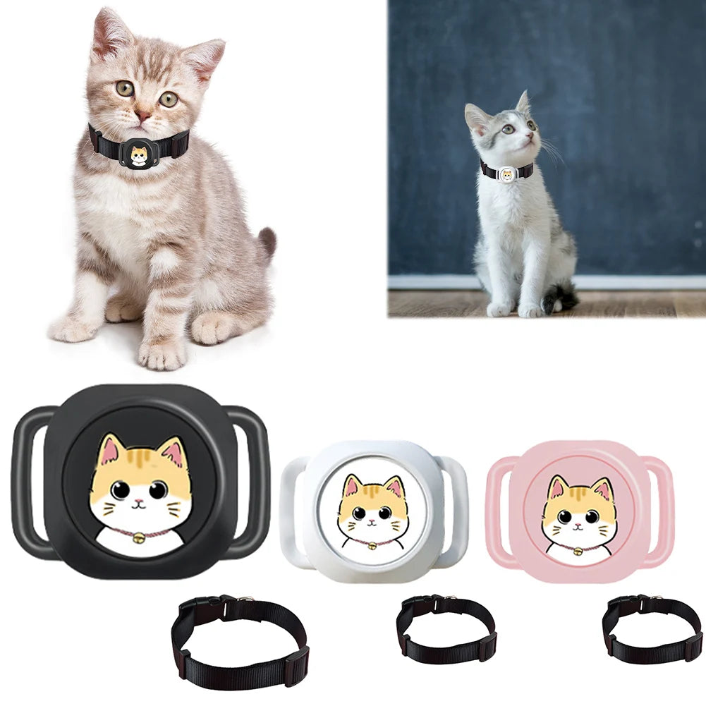 Pet Anti-Lost GPS Tracker BT Smart Locator  Global Location Tracker For Cats