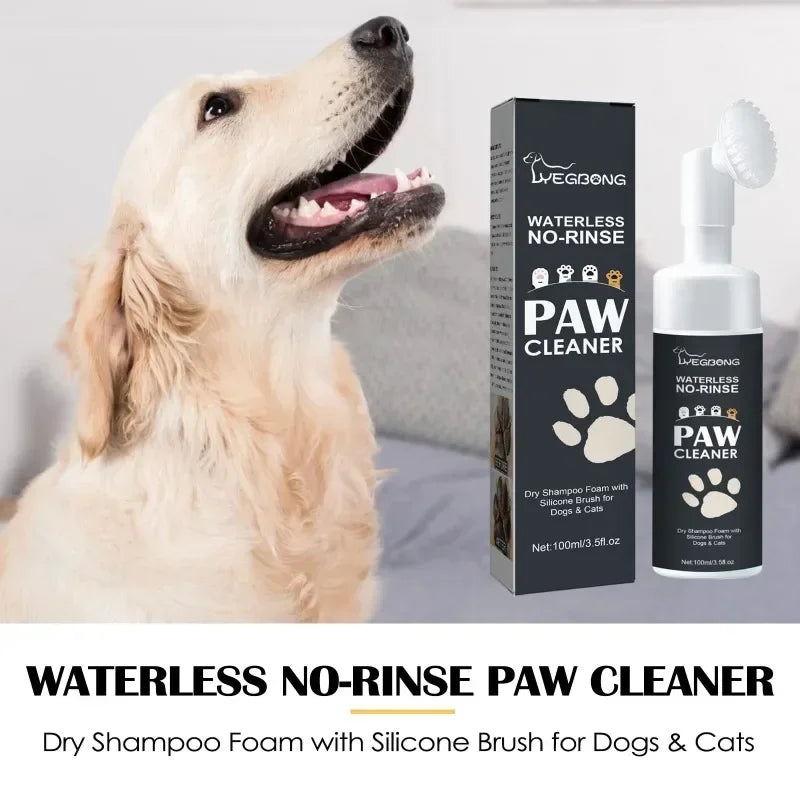 Dog Paw  Foot Cleaner Foam  Foot Cleaner Brush For Cleaning Dog Paw Pet Supplies