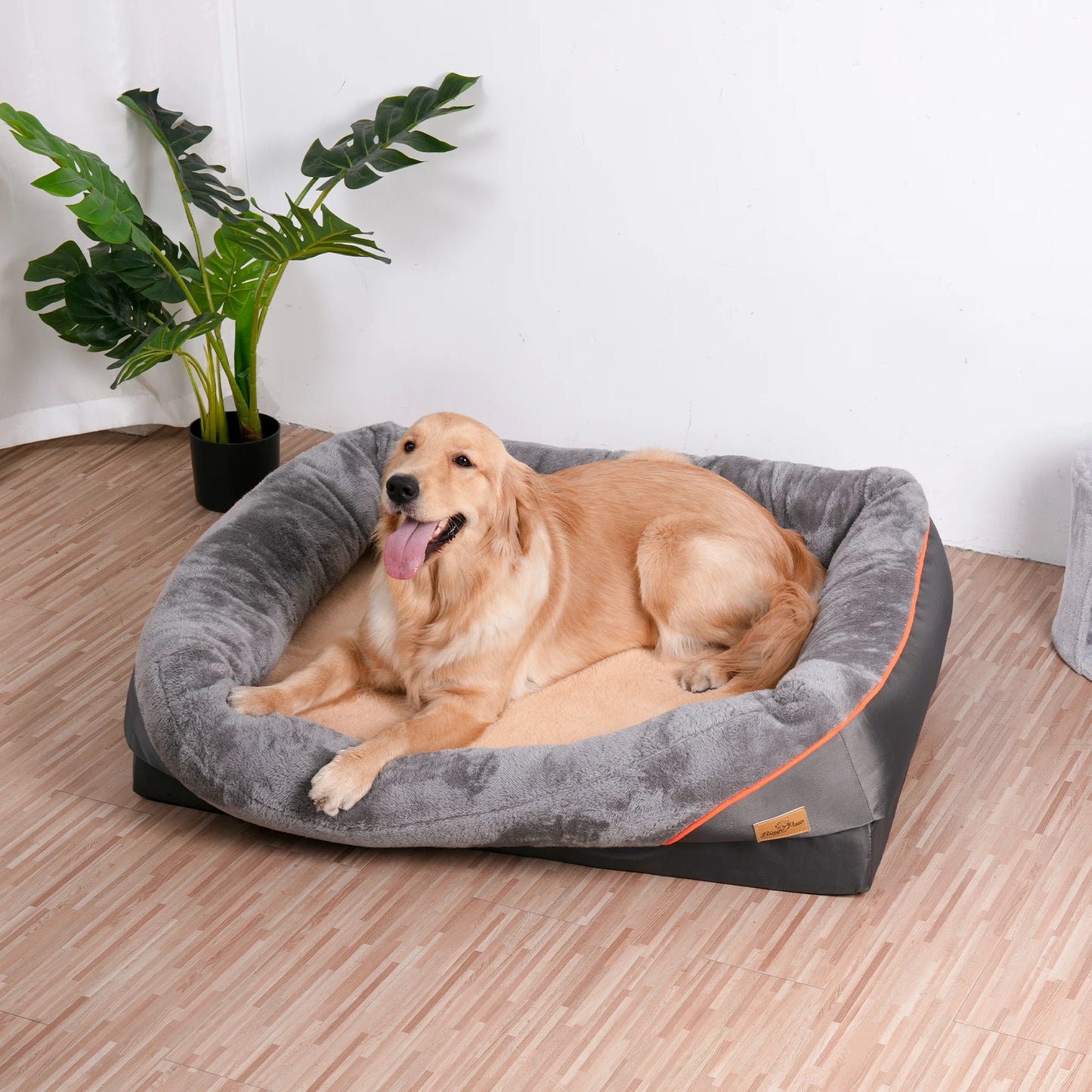 L XL 2XL 3XL Dog Bed Super Soft Orthopedic Foam Sleeping Mat Cotton-padded  Removable Cover