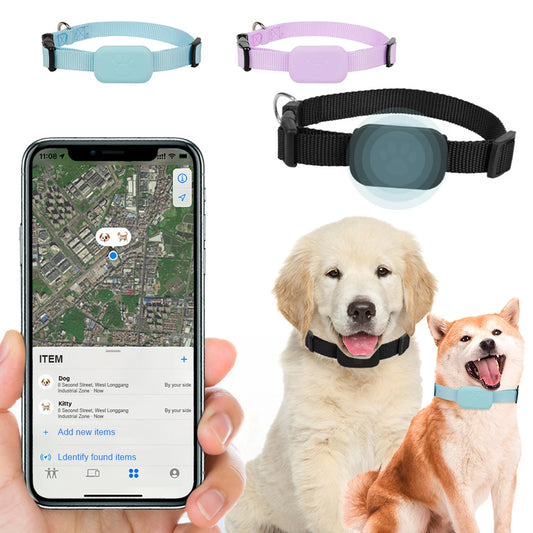 For iOS Mini GPS Tracker Battery Operated Dog Collar Tracking Movement for Small Medium Large Dogs